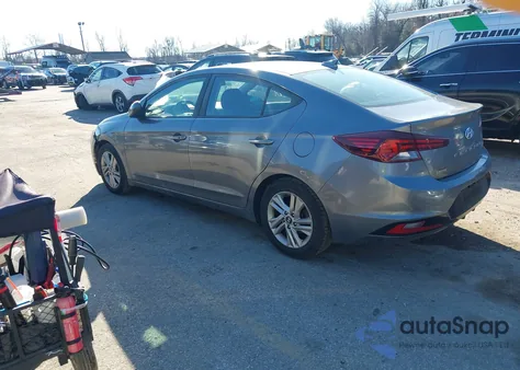 2019 Hyundai Elantra Value Edition из США, поврежденный, VIN 5NPD84LF5KH445034